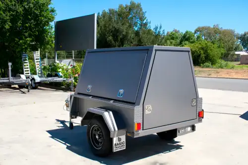Well-organised tradesman trailer