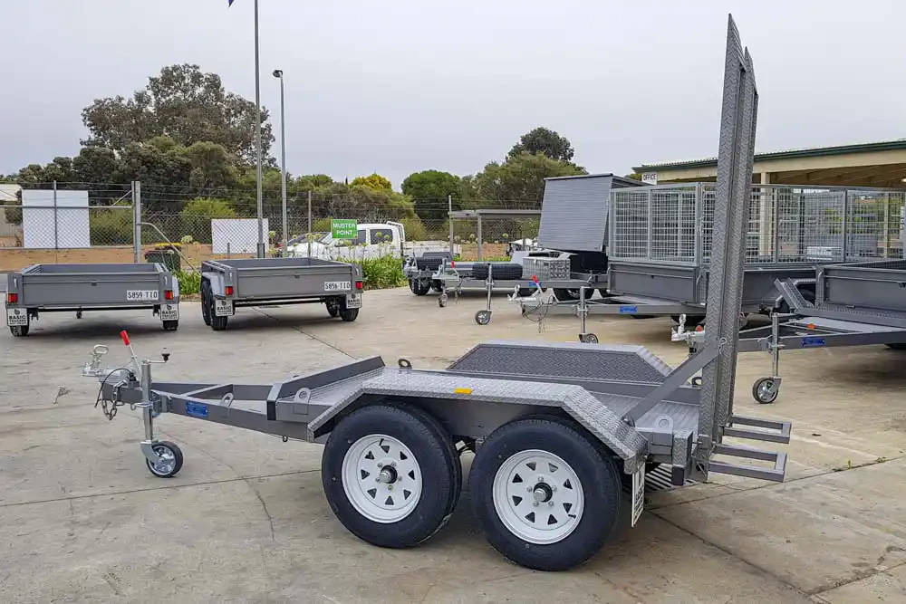 2000x1000mm Tandem Scissor Lift Trailer 1990kgATM Basic Trailers scissor lift 2000 1000 mm