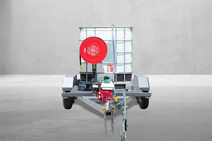 10X5 Tandem Axle Trailers 10X5 Fire Fighting Trailers