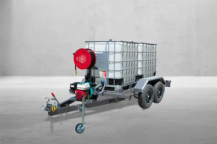 10X5 Tandem Axle Trailers 10X5 Fire Fighting Trailers