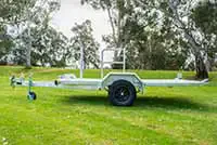 12X6 COMERCIAL MOWER TRAILER