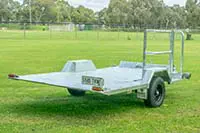 12X6 COMERCIAL MOWER TRAILER
