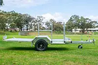 12X6 COMERCIAL MOWER TRAILER