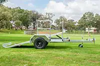 12X6 COMERCIAL MOWER TRAILER