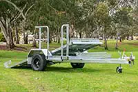 12X6 COMERCIAL MOWER TRAILER