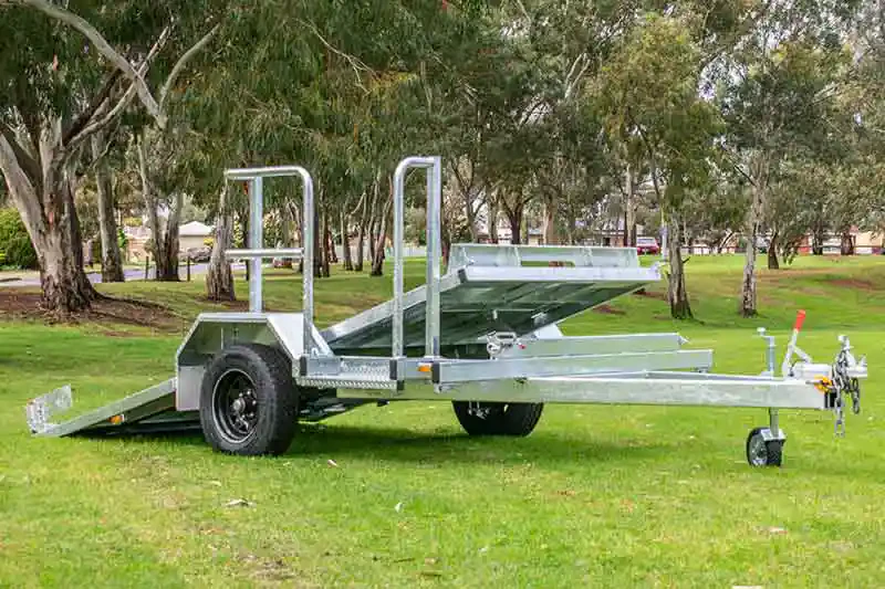 12X6 COMERCIAL MOWER TRAILER