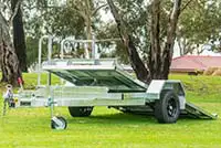 12X6 COMERCIAL MOWER TRAILER