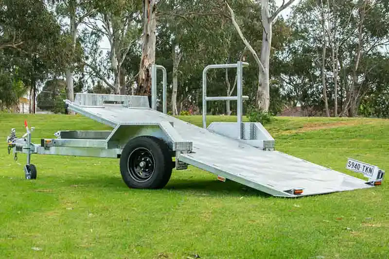 12X6 COMERCIAL MOWER TRAILER