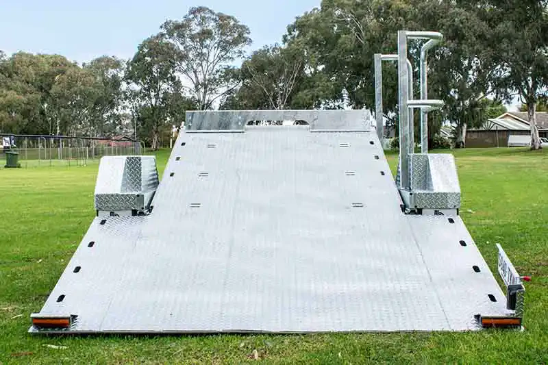 12X6 COMERCIAL MOWER TRAILER