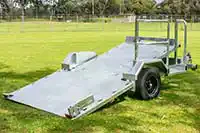 12X6 COMERCIAL MOWER TRAILER