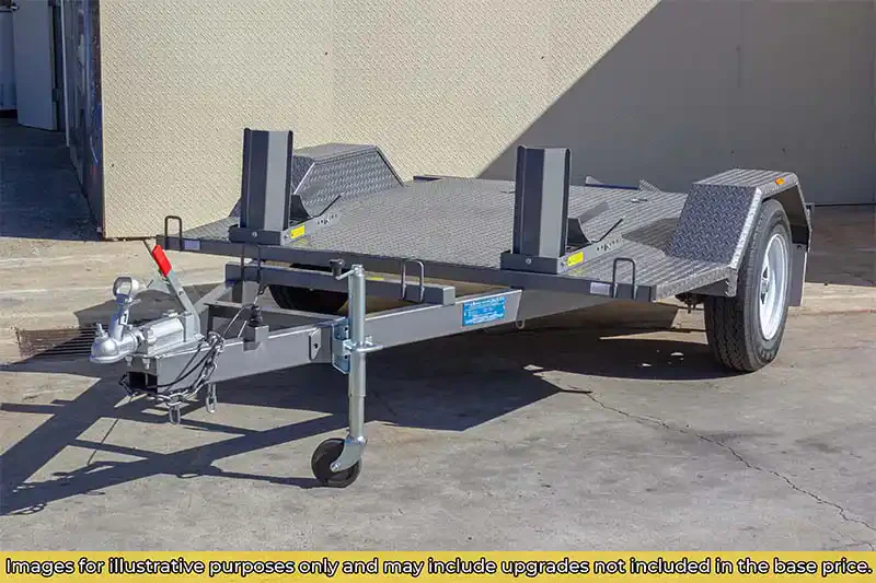 7X4 Motorbike Trailers