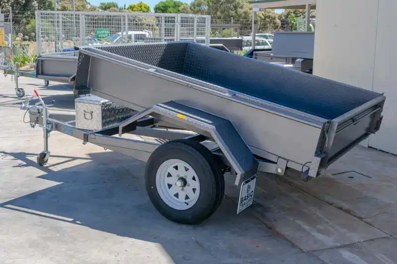 7X4 Single Axle Trailers