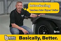 10X5 Tandem Axle Trailers